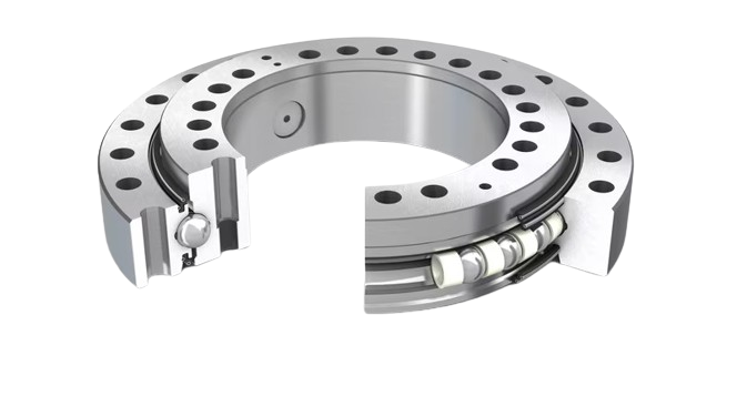 Gümüşel Endüstri | Traction gear bearing with four contact point ball bearings